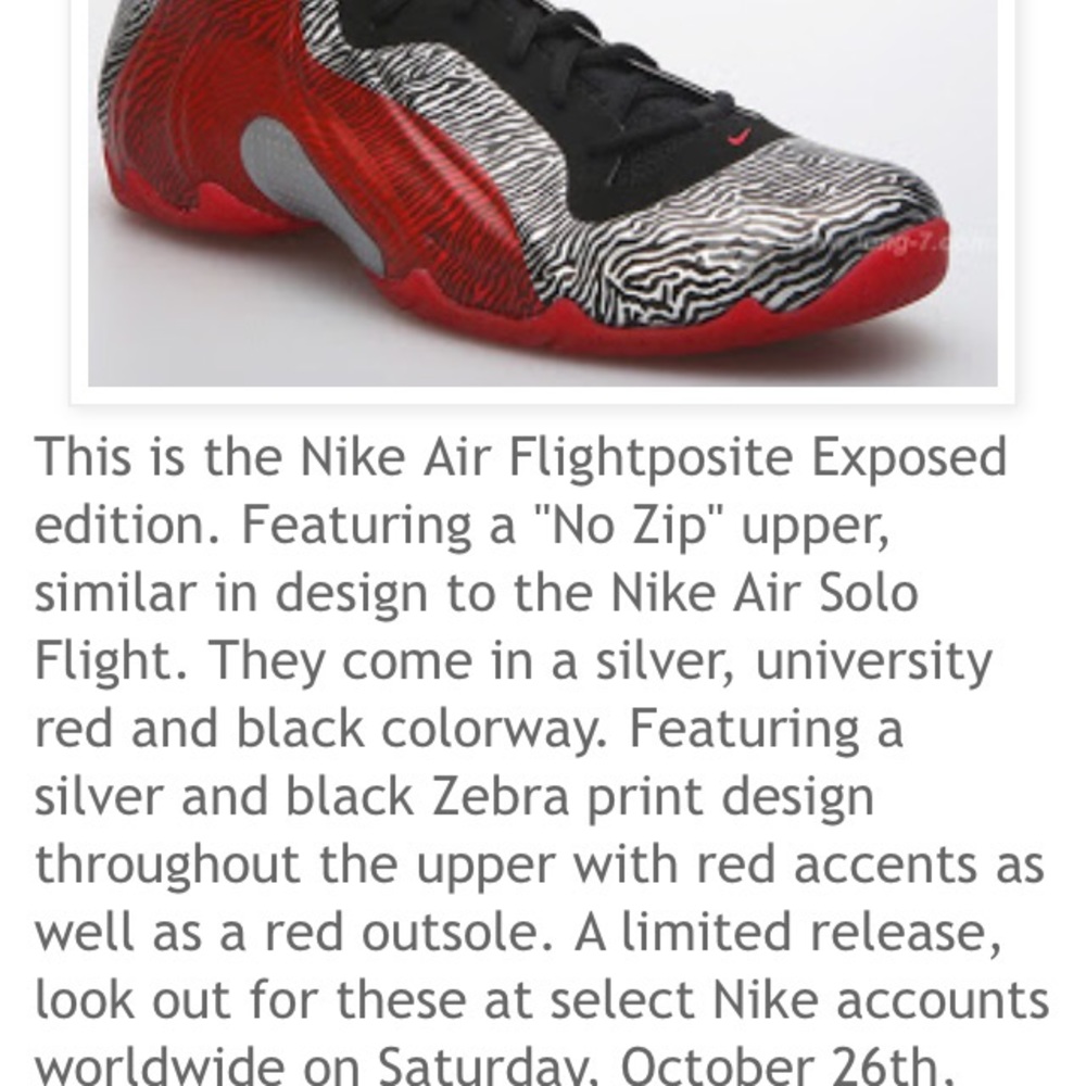 Limited Edition(!) Nike Air Flightposite